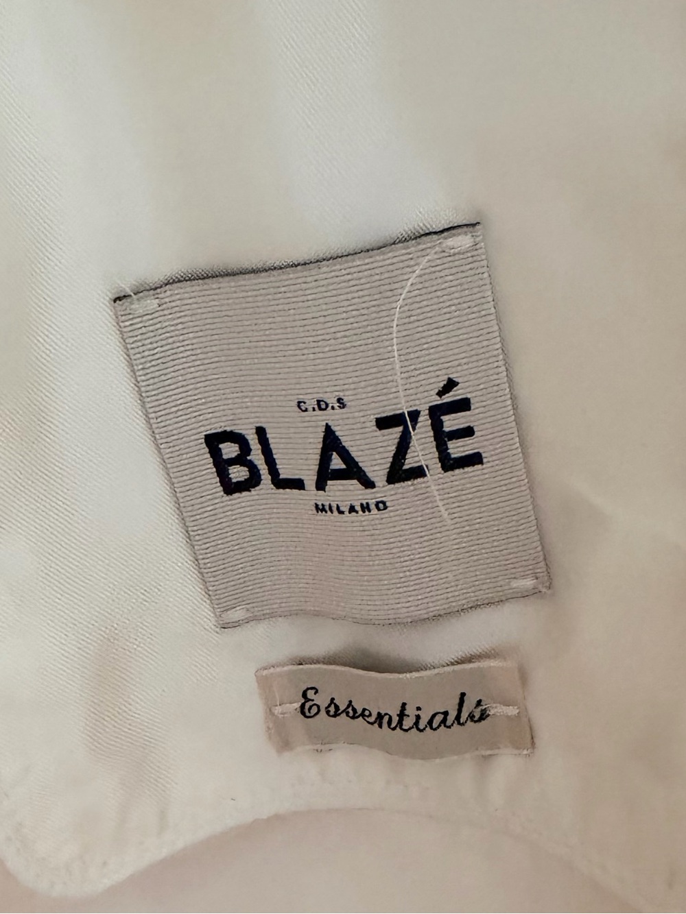 Essentials Women's White Blazer